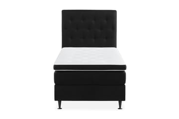 Ella Sängpaket 90x200 cm Knapp Gavel - Svart - Möbler - Säng - Enkelsäng