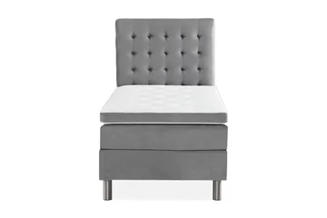 Sänggavel Rutig - Ljusgrå