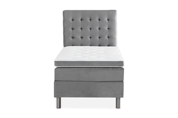 Sänggavel Rutig - Ljusgrå