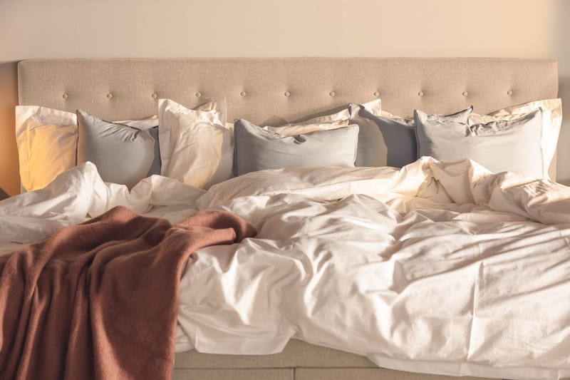 Familjesäng Sängpaket Rebeca 240x200 cm - (+Fler val) Beige - Möbler - Säng - Kontinentalsäng