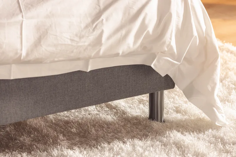 Familjesäng Sängpaket Rebeca 240x200 cm - (+Fler val) Ljusgrå - Möbler - Säng - Kontinentalsäng