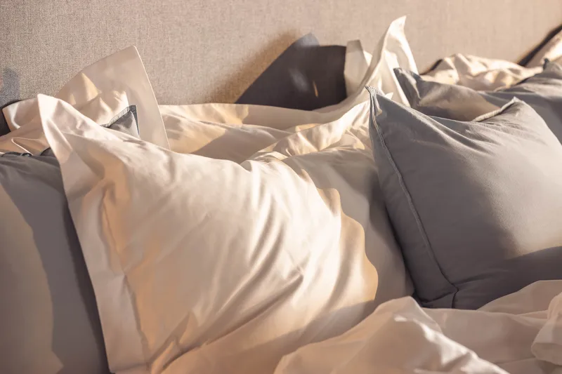 Familjesäng Sängpaket Rebeca 240x200 cm - (+Fler val) Ljusgrå - Möbler - Säng - Kontinentalsäng