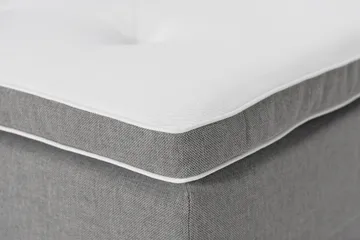 Familjesäng Sängpaket Rebeca 240x200 cm - (+Fler val) Ljusgrå - Möbler - Säng - Kontinentalsäng