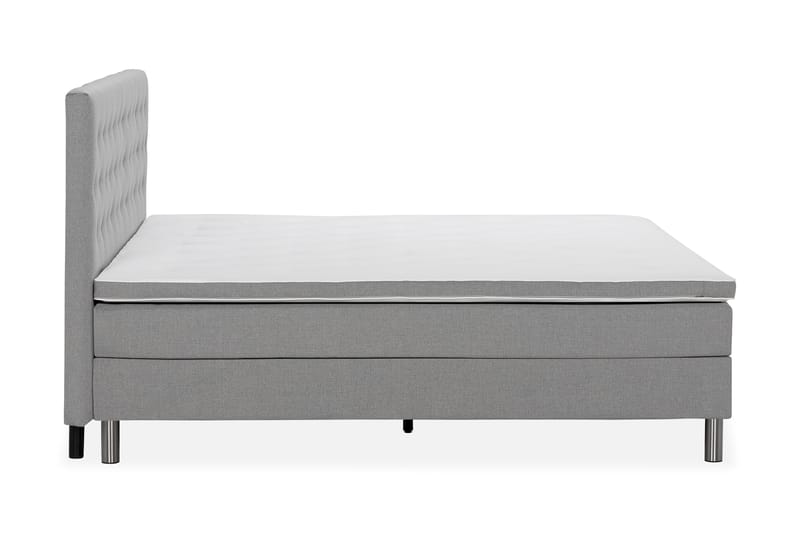Familjesäng Sängpaket Rebeca 240x200 cm - (+Fler val) Ljusgrå - Möbler - Säng - Kontinentalsäng