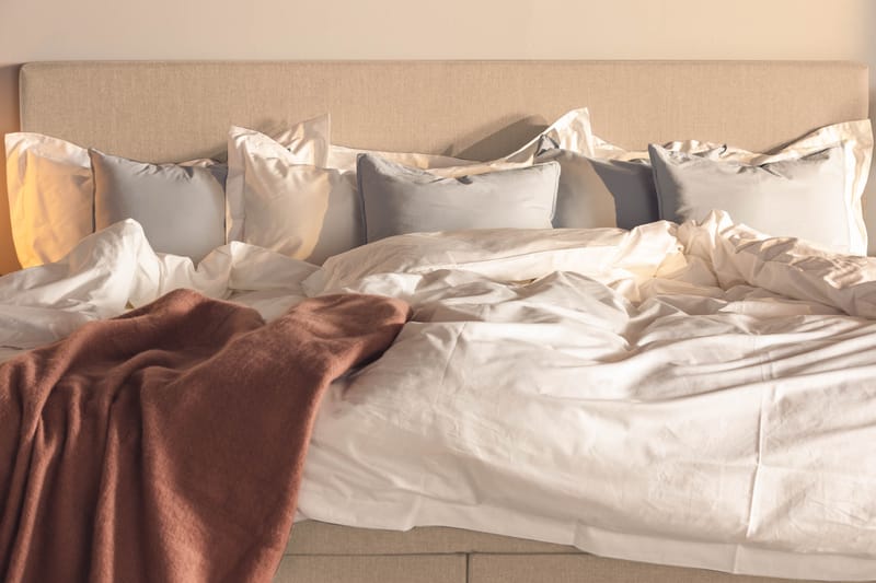 Familjesäng Sängpaket Rebeca 240x210 cm - (+Fler val) Beige - Möbler - Säng - Kontinentalsäng