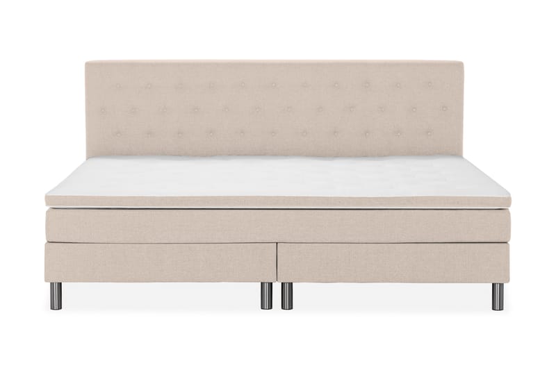 Familjesäng Sängpaket Rebeca 240x210 cm - (+Fler val) Beige - Kontinentalsäng