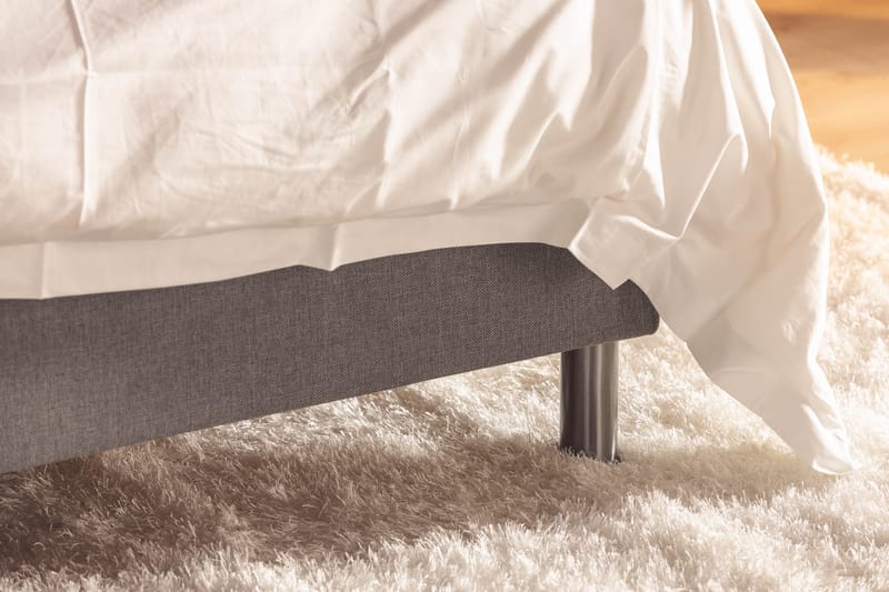 Familjesäng Sängpaket Rebeca 240x210 cm - (+Fler val) Ljusgrå - Möbler - Säng - Kontinentalsäng