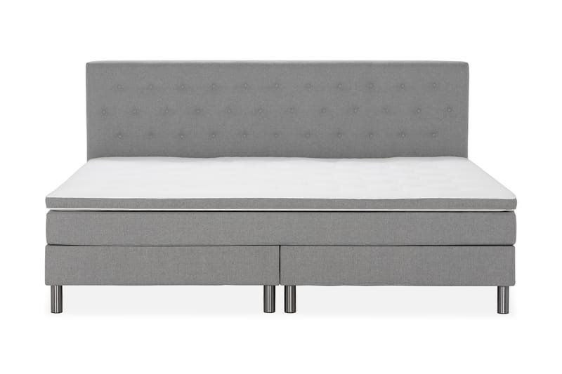 Familjesäng Sängpaket Rebeca 240x210 cm - (+Fler val) Ljusgrå - Möbler - Säng - Kontinentalsäng