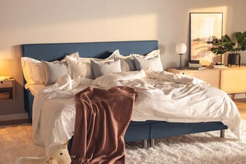 Familjesäng Sängpaket Rebeca 240x210 cm - (+Fler val) Mörkblå - Möbler - Säng - Kontinentalsäng