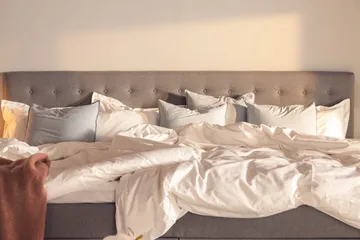 Familjesäng Sängpaket Rebeca 280x200 cm - (+Fler val) Ljusgrå - Möbler - Säng - Kontinentalsäng