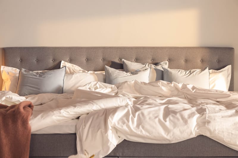 Familjesäng Sängpaket Rebeca 280x200 cm - (+Fler val) Ljusgrå - Möbler - Säng - Kontinentalsäng