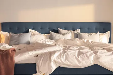 Familjesäng Sängpaket Rebeca 280x200 cm - (+Fler val) Mörkblå - Möbler - Säng - Kontinentalsäng