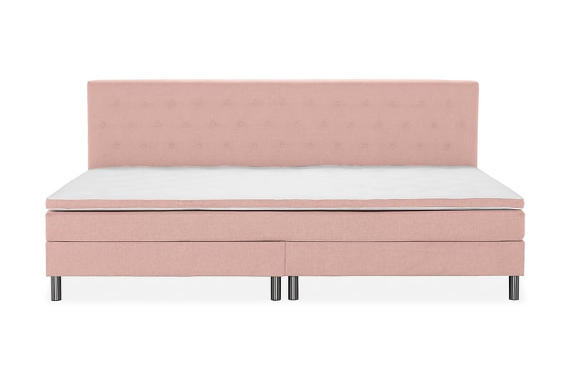 Familjesäng Sängpaket Rebeca 280x200 cm - (+Fler val) Rosa - Möbler - Säng - Kontinentalsäng