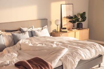 Familjesäng Sängpaket Rebeca 280x210 cm - (+Fler val) Ljusgrå - Möbler - Säng - Kontinentalsäng