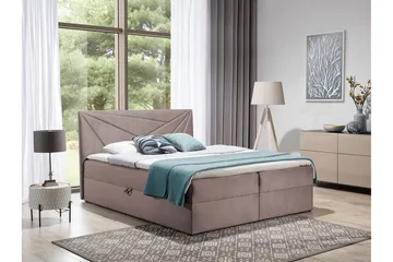 Frusci Kontinentalsäng 120x200 + Bäddmadrass - Möbler - Säng - Kontinentalsäng