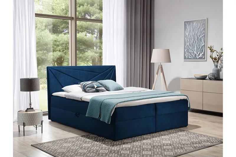 Frusci Kontinentalsäng 120x200 + Bäddmadrass - Möbler - Säng - Kontinentalsäng