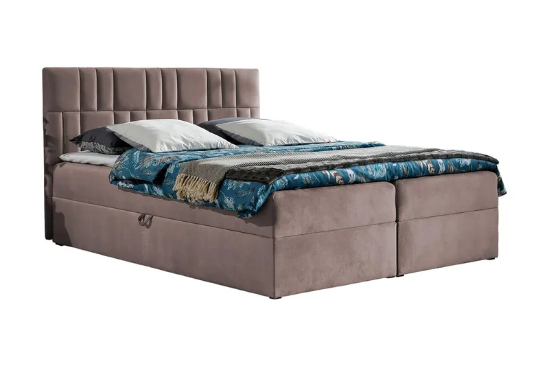 Frusci Kontinentalsäng 140x200 + Bäddmadrass - Möbler - Säng - Kontinentalsäng