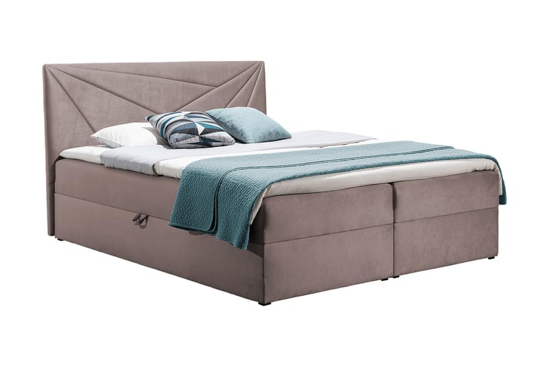 Frusci Kontinentalsäng 140x200 + Bäddmadrass - Möbler - Säng - Kontinentalsäng