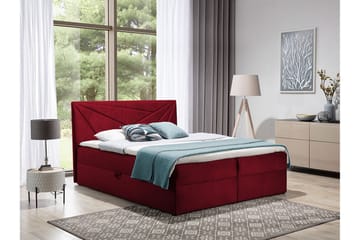 Frusci Kontinentalsäng 140x200 + Bäddmadrass - Möbler - Säng - Kontinentalsäng