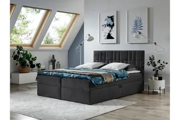 Frusci Kontinentalsäng 180x200 + Bäddmadrass - Möbler - Säng - Kontinentalsäng