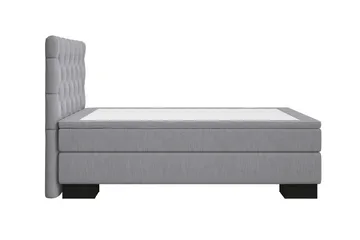 HVILA Lyx Kontinentalsäng 120x200 - Ljusgrå - Möbler - Säng - Kontinentalsäng