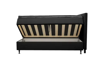 HVILA Plus Komplett Sängpaket med Förvaring 160x200 cm - Antracit - Möbler - Säng - Kontinentalsäng