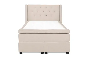 Imperia Komplett Komplett Sängpaket 140x200 cm - Beige - Möbler - Säng - Kontinentalsäng