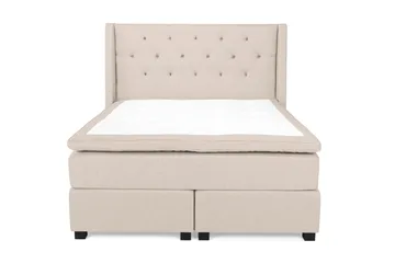 Imperia Kontinentalsäng 160x200 cm - Beige - Möbler - Säng - Kontinentalsäng