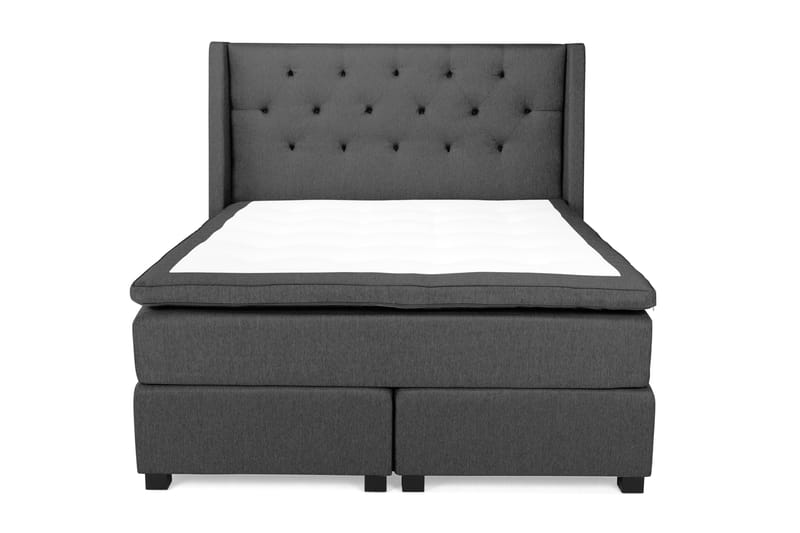 Imperia Kontinentalsäng 160x200 cm - Mörkgrå - Möbler - Säng - Kontinentalsäng