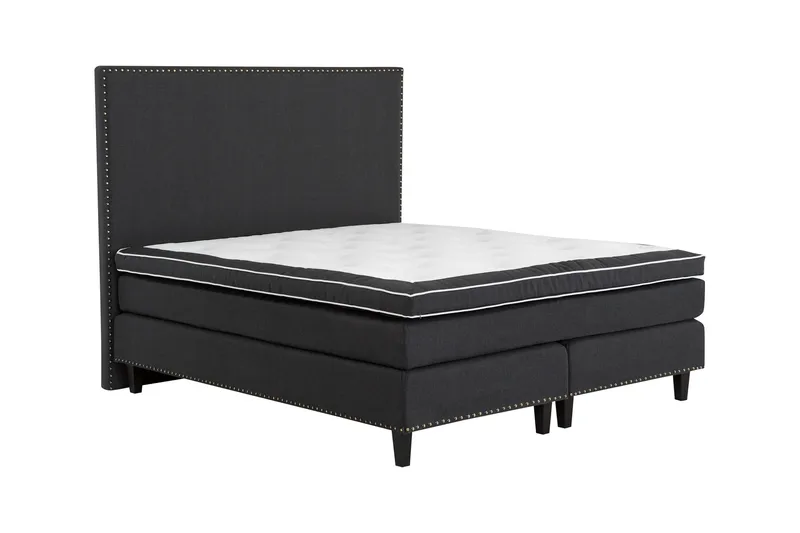 Jolie Komplett Sängpaket 160x200 cm - Svart - Möbler - Säng - Kontinentalsäng