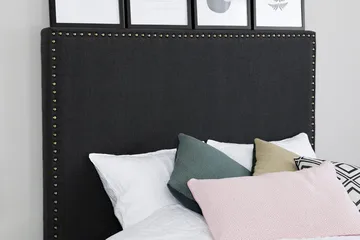 Jolie Komplett Sängpaket 160x200 cm - Svart - Möbler - Säng - Kontinentalsäng