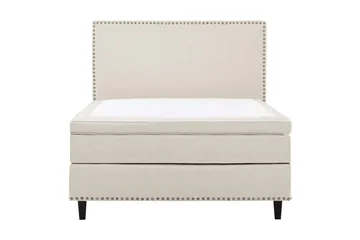 Sängben Svart 15 cm - Beige