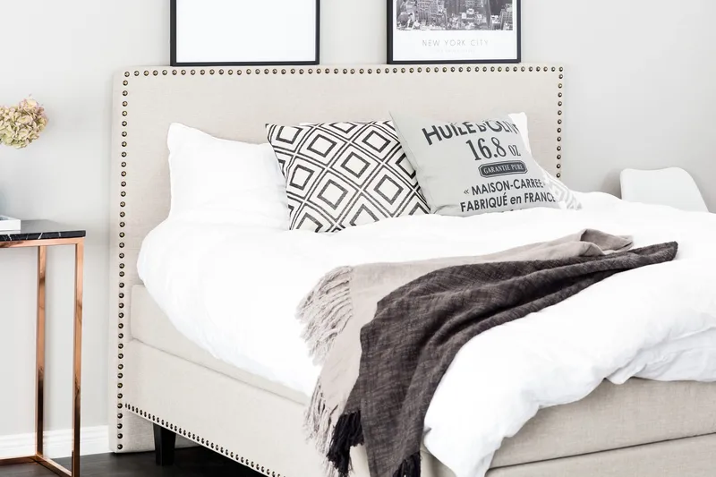 Jolie Kontinentalsäng 180x200 cm - Beige - Möbler - Säng - Kontinentalsäng