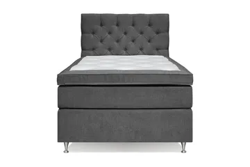 Utan sänggavel - Mörkgrå