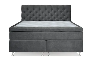 Utan sänggavel - Mörkgrå