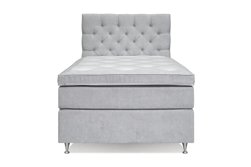 Joluma Kontinentalsäng Medium 105x200 cm - (+Fler val) 105x200 cm Ljusgrå - Möbler - Säng - Kontinentalsäng