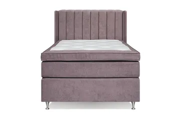 Sänggavel Linjer - Mörkrosa