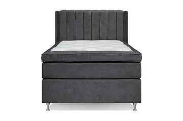 Sänggavel Linjer - Mörkgrå