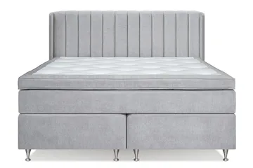 Joluma Sängpaket Fast 160x200 cm - (+Fler val) 160x200 cm Ljusgrå - Möbler - Säng - Kontinentalsäng