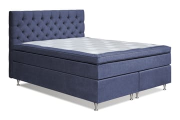 Joluma Sängpaket Fast 160x200 cm - (+Fler val) 160x200 cm Mörkblå - Möbler - Säng - Enkelsäng
