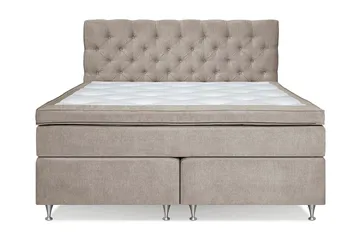 Joluma Sängpaket Fast 180x200 cm - (+Fler val) 180x200 cm Beige - Möbler - Säng - Enkelsäng