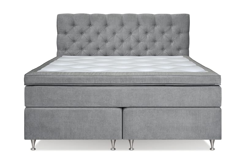 Joluma Sängpaket Fast/Medium 160x200 cm - (+Fler val) 160x200 cm Grå - Möbler - Säng - Kontinentalsäng