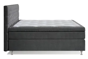 Joluma Sängpaket Fast/Medium 160x200 cm - (+Fler val) 160x200 cm Mörkgrå - Möbler - Säng - Kontinentalsäng