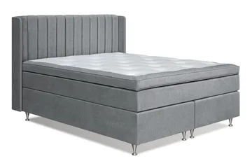 Joluma Sängpaket Fast/Medium 180x200 cm - (+Fler val) 180x200 cm Grå - Möbler - Säng - Kontinentalsäng