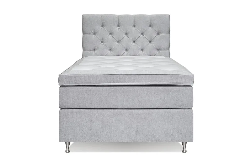 Joluma Sängpaket Medium 105x200 cm - (+Fler val) 105x200 cm Ljusgrå - Möbler - Säng - Kontinentalsäng