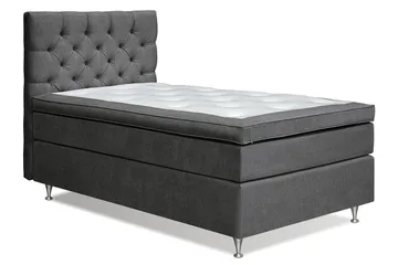 Joluma Sängpaket Medium 105x200 cm - (+Fler val) 105x200 cm Mörkgrå - Möbler - Säng - Kontinentalsäng
