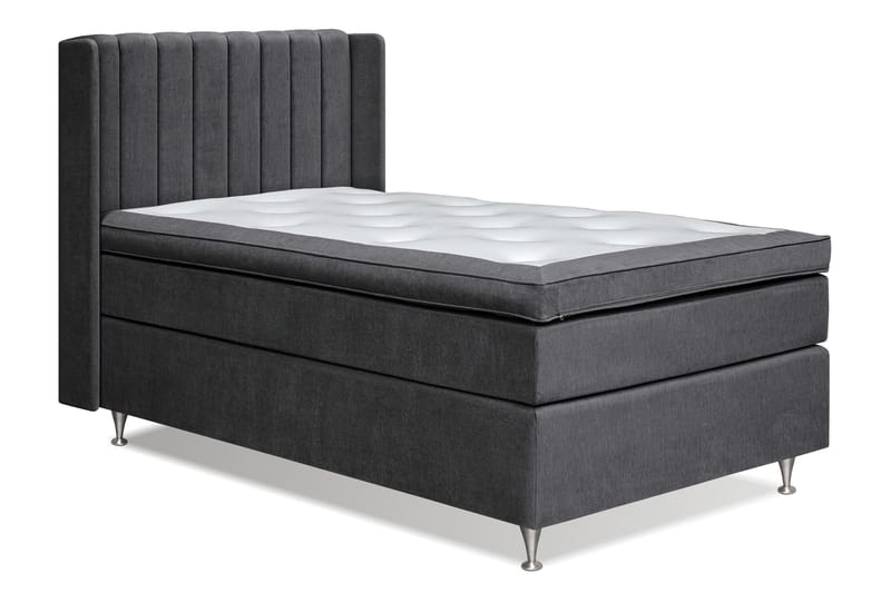 Joluma Sängpaket Medium 120x200 cm - (+Fler val) 120x200 cm Mörkgrå - Möbler - Säng - Kontinentalsäng