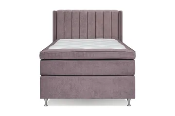 Sänggavel Linjer - Mörkrosa