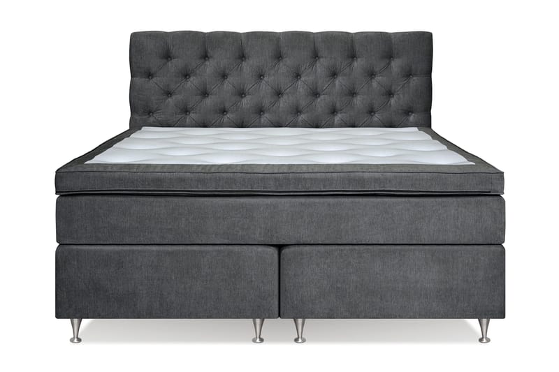 Joluma Sängpaket Medium 160x200 cm - (+Fler val) 160x200 cm Mörkgrå - Möbler - Säng - Kontinentalsäng