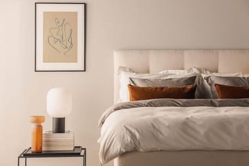 Kakichi Lyx Komplett Sängpaket Kontinentalsäng 180x200 cm med sänggavel - Ljusbeige - Möbler - Säng - Kontinentalsäng